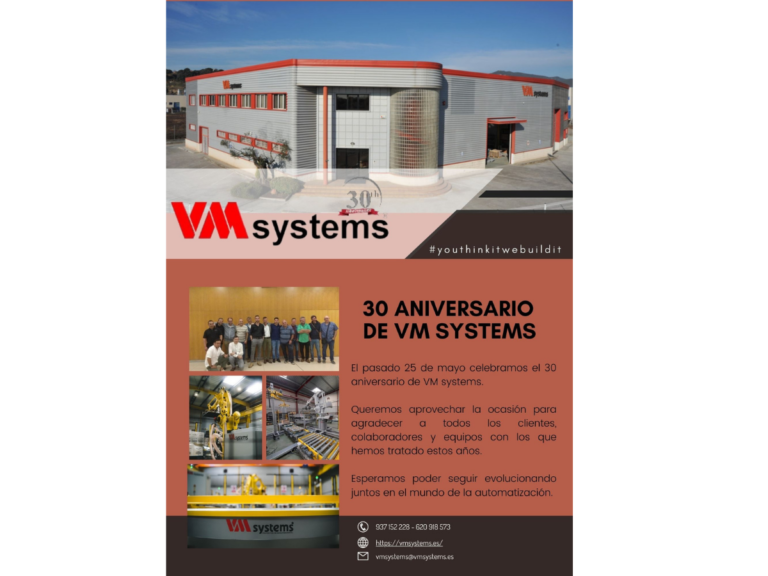EVENTO 30º ANIVERSARIO VM SYSTEMS – VM SYSTEMS